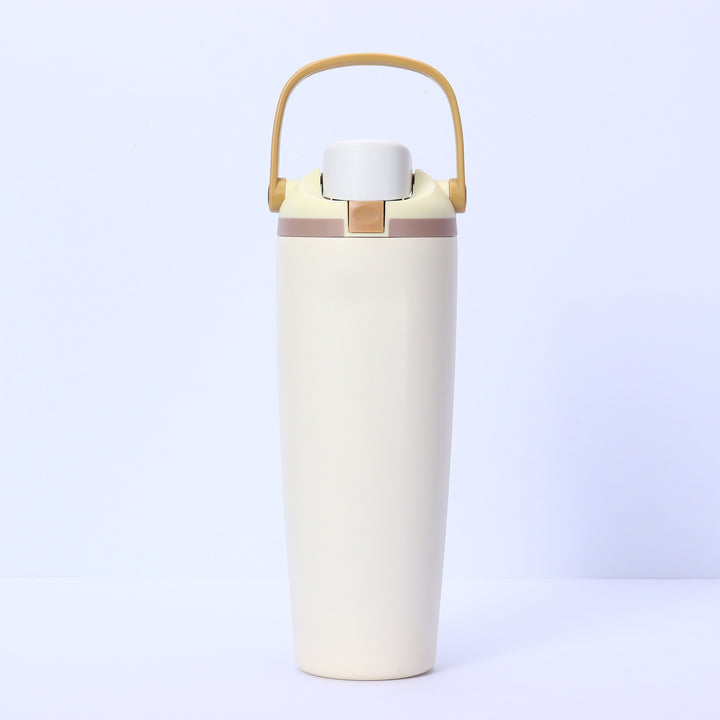 Damen isolierte Trinkflasche mit ergonomischem Tragegriff Karnz