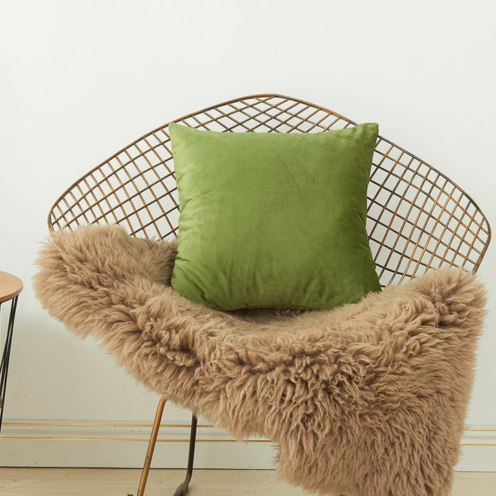 Weicher Samt Quadrat Kissen