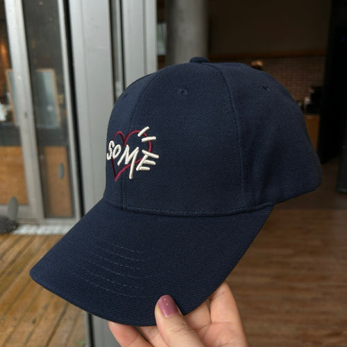 Bestickte Herz Baseballmütze
