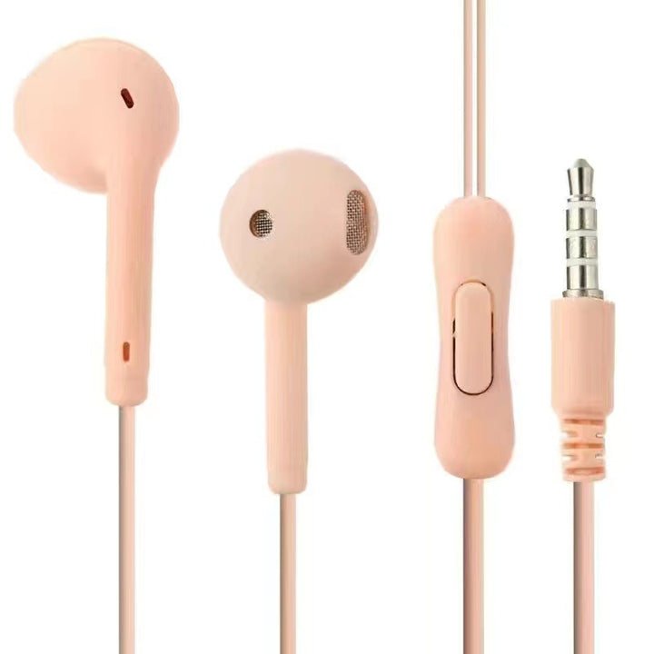 In-Ear Kabelkopfhörer mit Mikrofon und Lautstärkeregelung Karnz