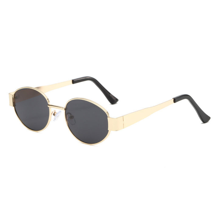 Retro-Runde-Rahmen-Sonnenbrille Karnz