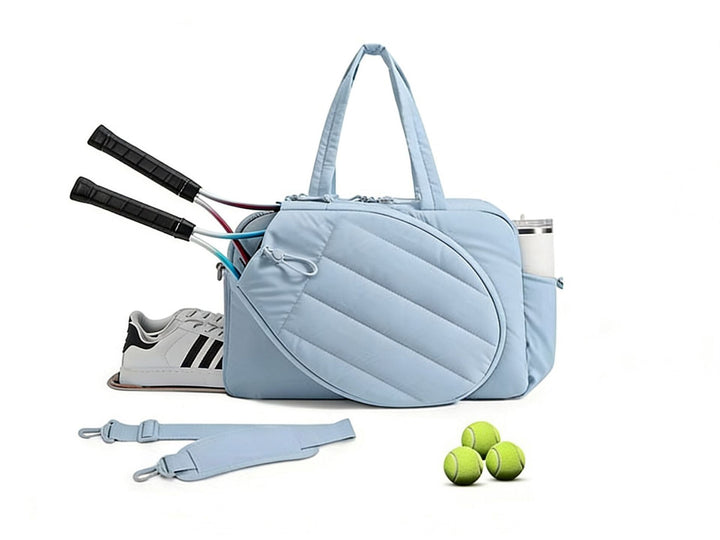 Sportliche Tennis-Tasche mit Speziellen Schläger-Fächern Karnz