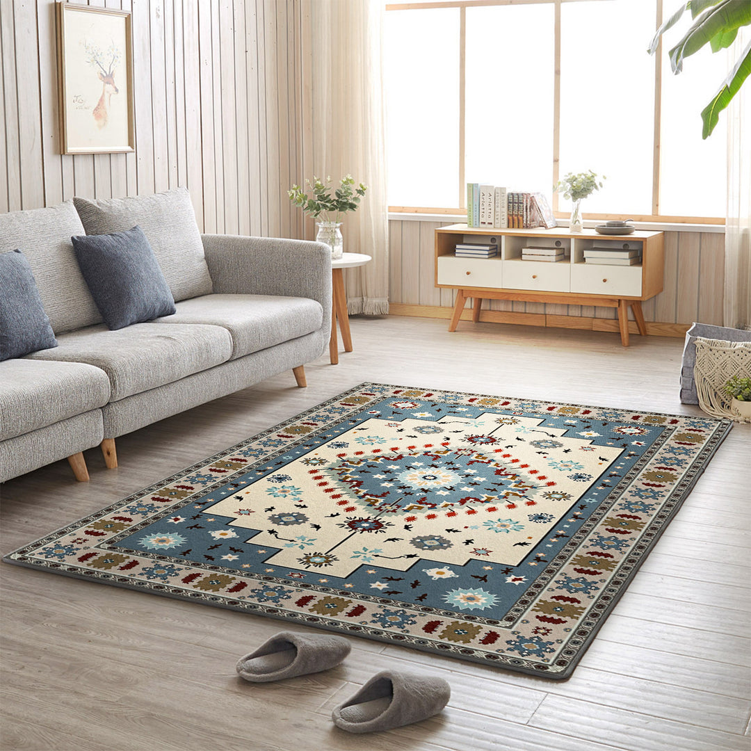 Dekorativer Teppich im Vintage-Stil