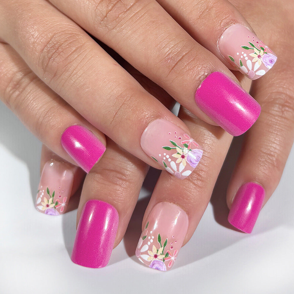 Blumen Design Nagel Kunst Kit Karnz