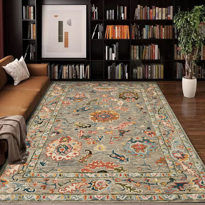 Vintage-inspirierter Bohemian-Teppich