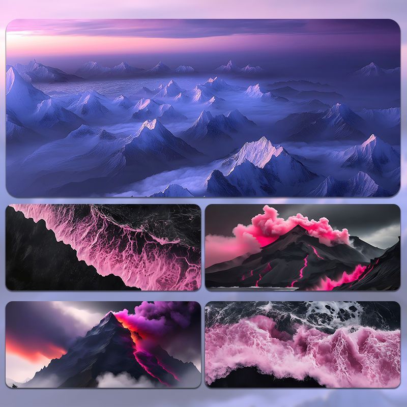 Große Künstlerische Landschaft Gaming Mauspad