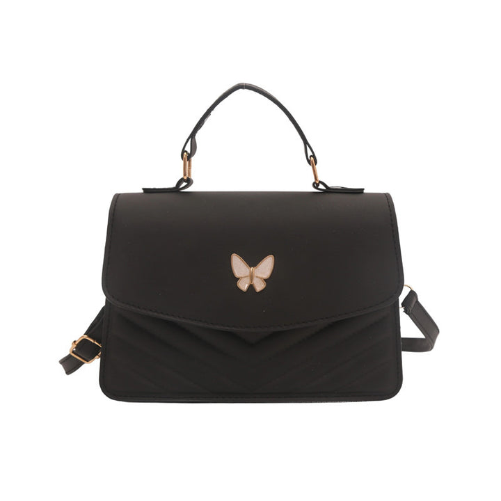 WoElegant Gepolsterte Leder Satchel Tasche Karnz
