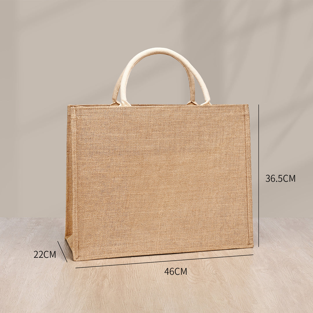 Umweltfreundliche Jute-Tragetasche Karnz