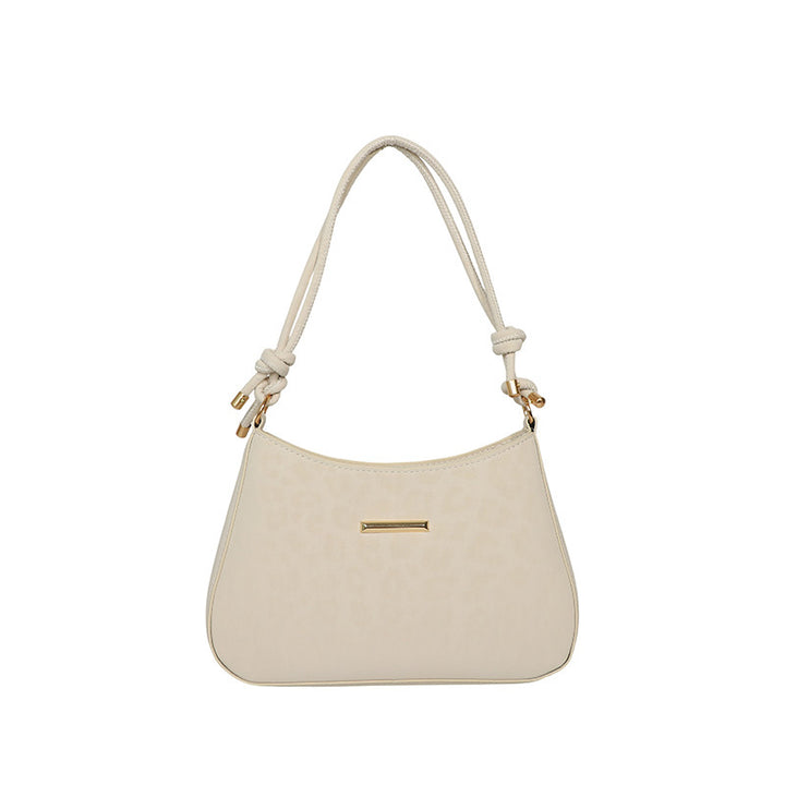Elegante Glatte Leder Handtasche