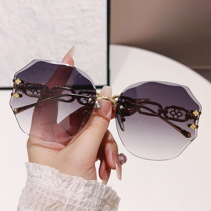 Elegante Übergroße Achteckige Sonnenbrille Karnz