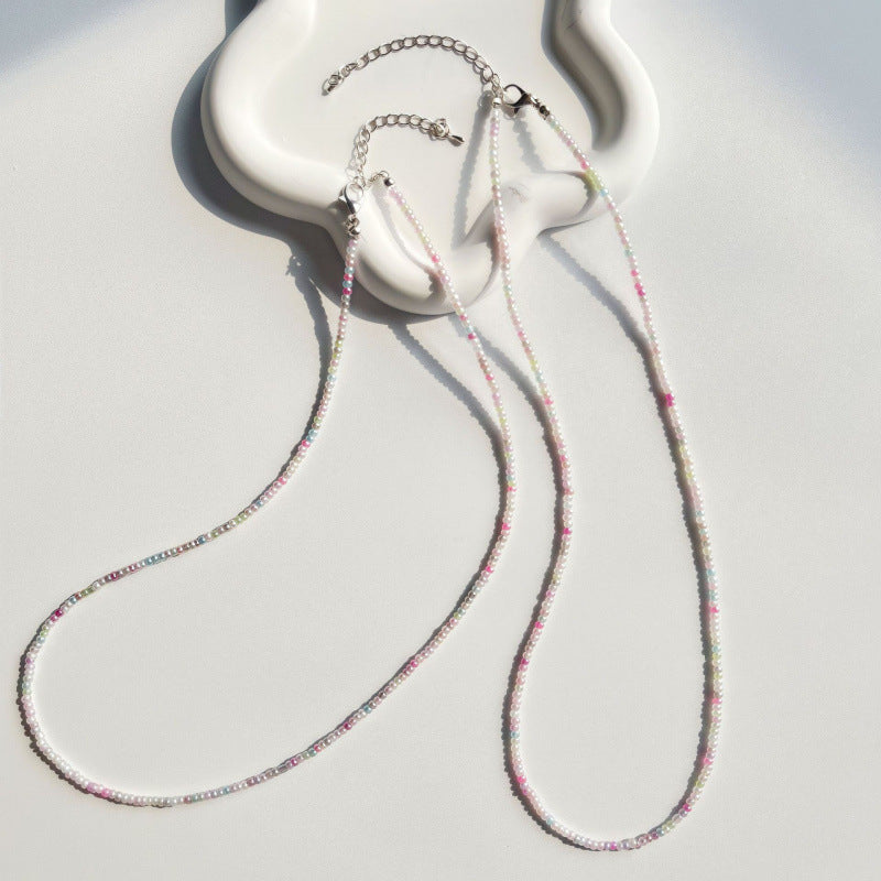 Handgefertigtes Perlen Choker Halsband Karnz