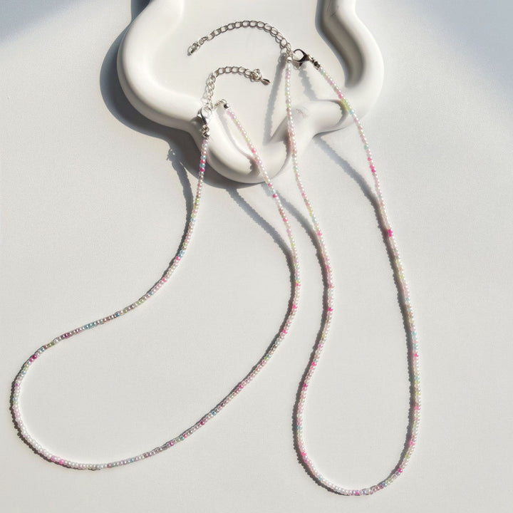 Handgefertigtes Perlen Choker Halsband Karnz