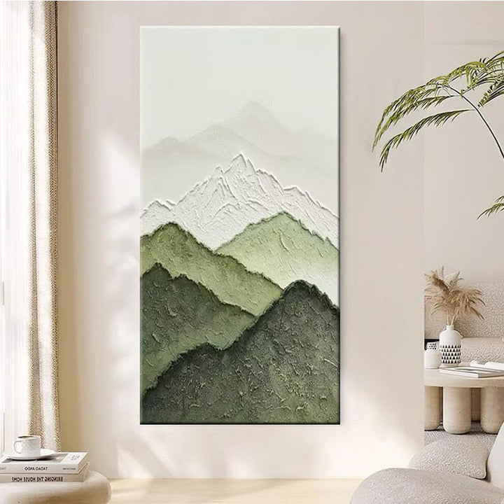Elegante Berglandschaft Leinwandkunst