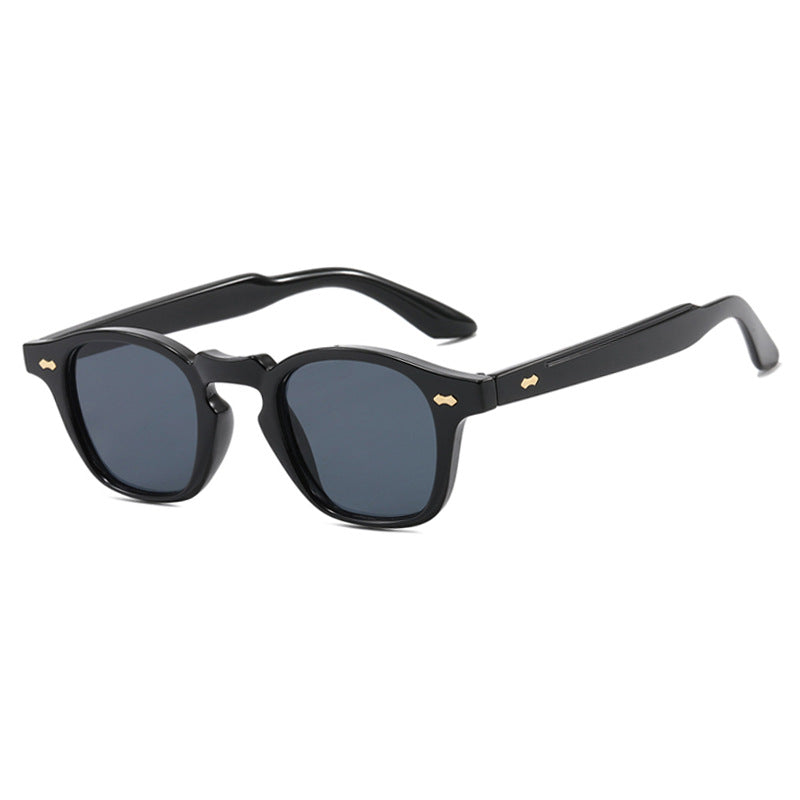 Damen geometrische Sonnenbrille mit schützendem UV-Filter und zeitgemäßem Design Karnz