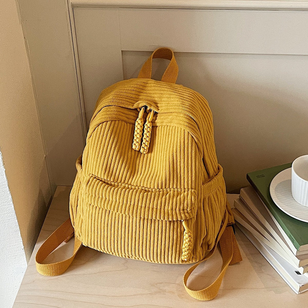 Corduroy Multifunktions-Rucksack Karnz