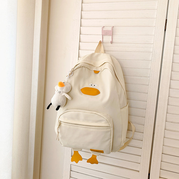 Süße Cartoon-Ente-Themen-Rucksack