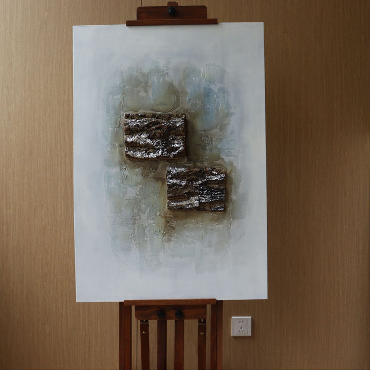 Zeitgenössische strukturierte Wandkunst