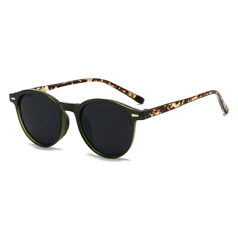 Modische runde Rahmen-Sonnenbrille