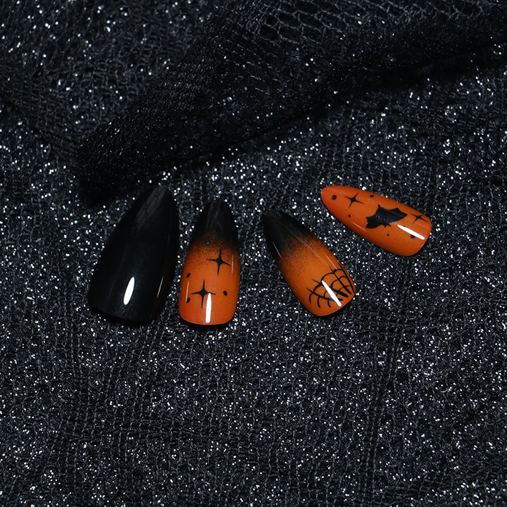 Halloween-Themen Press-On Nagelkunst-Set Karnz