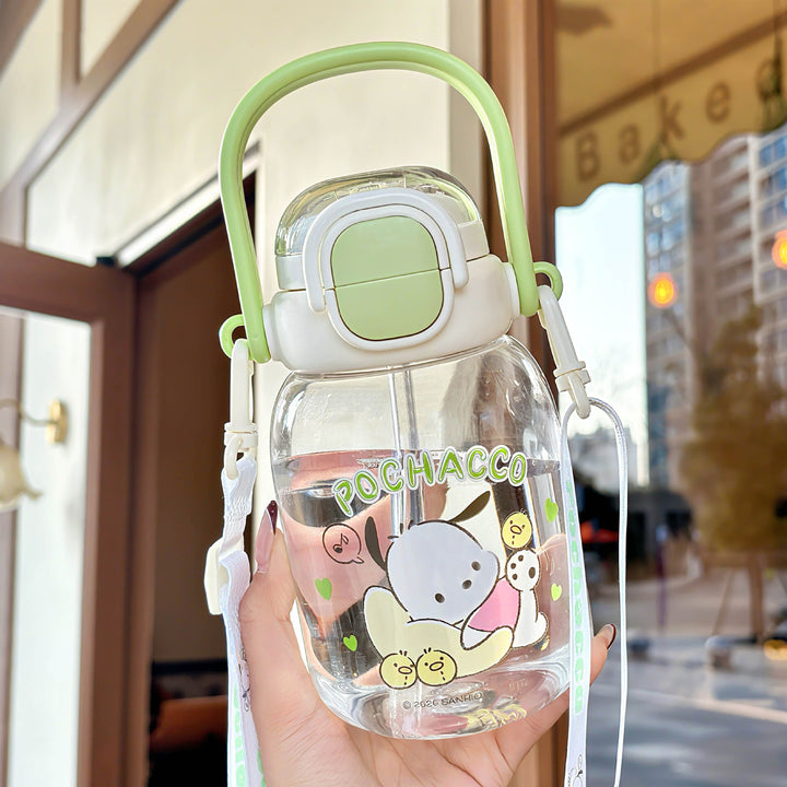 Damen Praktische Trinkflasche mit ergonomischem Griff Karnz