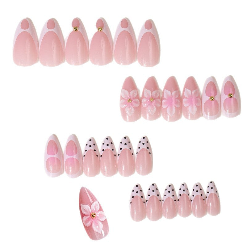 Künstlerisches Floral Design Nagelspitzen Set Karnz