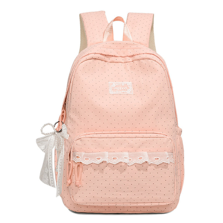 Stylischer Punkte Rucksack Karnz