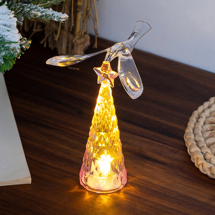 Kristall Weihnachtsbaum Figur