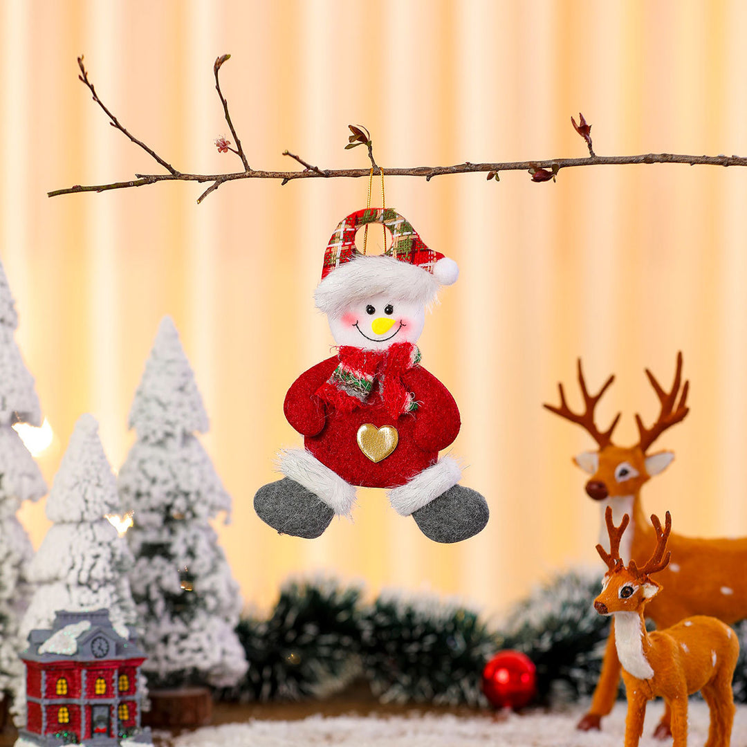 Dekorative Filz-Weihnachtsengel Ornament Karnz