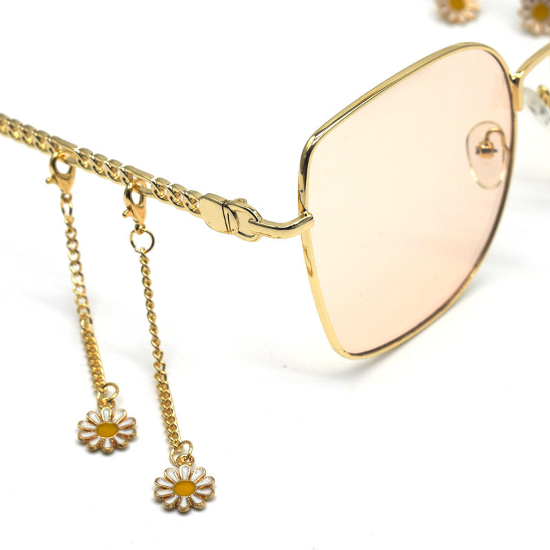 Florale Kettenbrille Halter Karnz