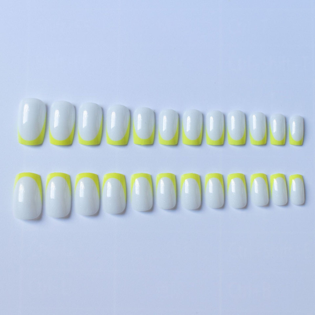 Künstlerisches Nageldesign-Kit mit Neonspitzen