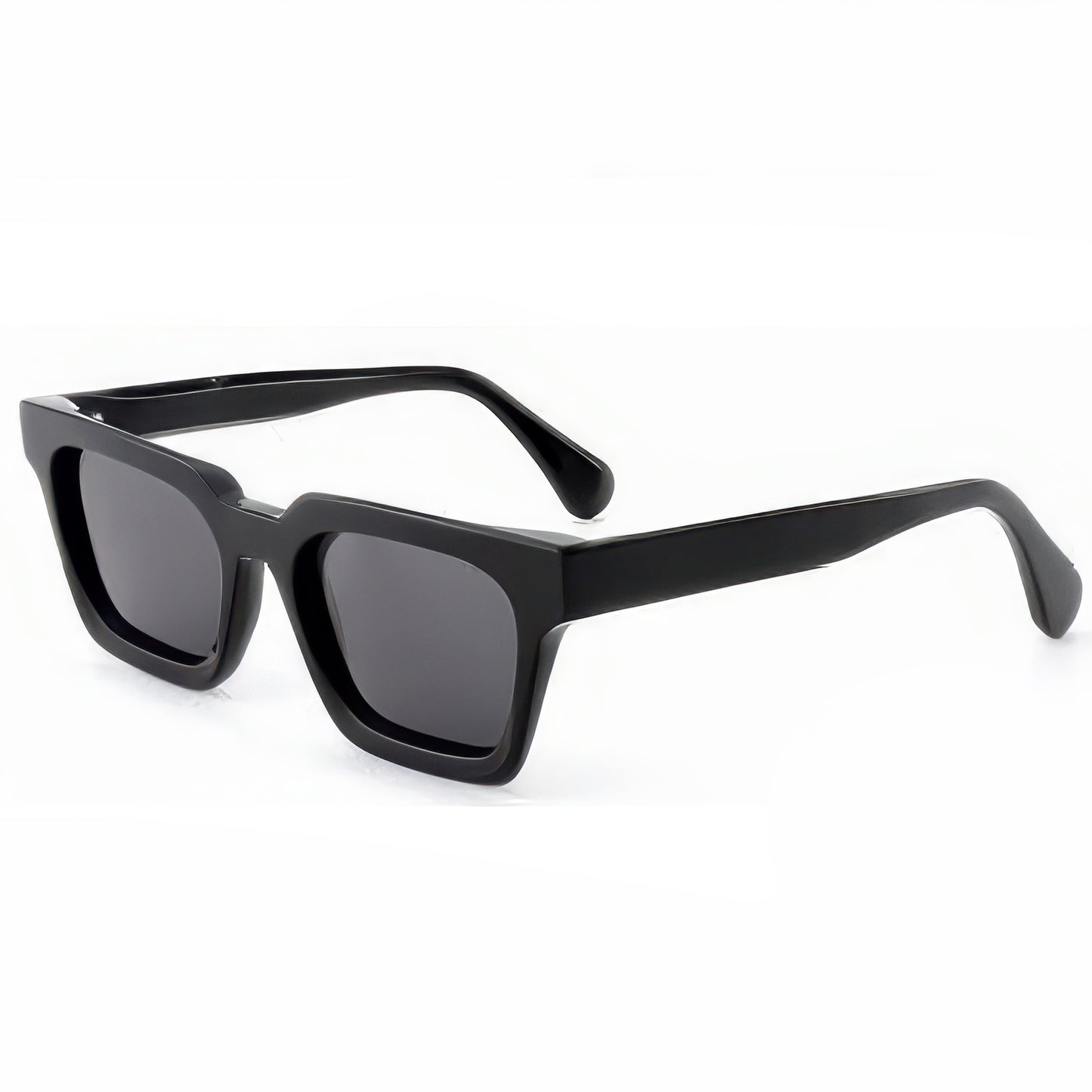 Damen stylische Sonnenbrille im modernen Design mit robustem, transparenten Rahmen Karnz