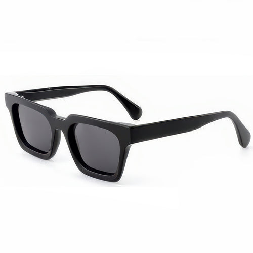 Damen stylische Sonnenbrille im modernen Design mit robustem, transparenten Rahmen Karnz