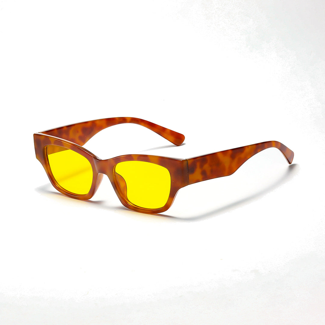 Damen stilvolle quadratische Sonnenbrille mit UV-Schutz und modernem Design Karnz