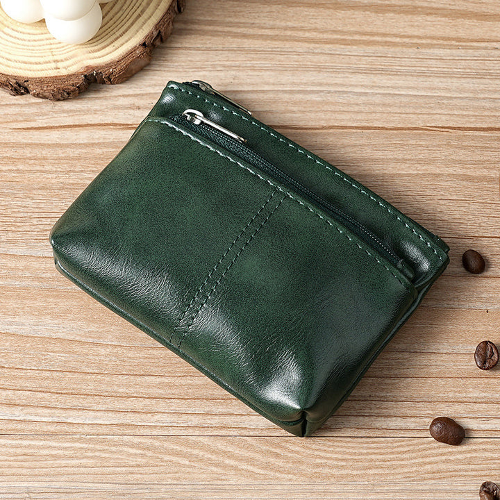 Kompakte Reißverschluss-Münztasche