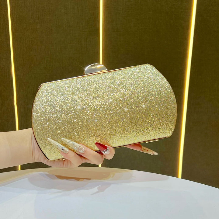 Glitzernde Zylindrische Abend-Clutch