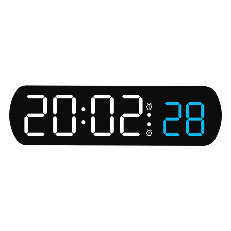Digitaler Funkwecker mit mehrfarbigem LED-Display Karnz