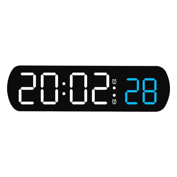 Digitaler Funkwecker mit mehrfarbigem LED-Display Karnz