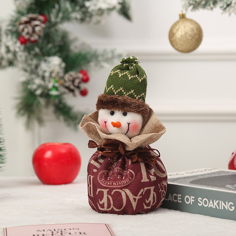 Niedlicher Weihnachtsgeschenkesack im Rentier-Design Karnz