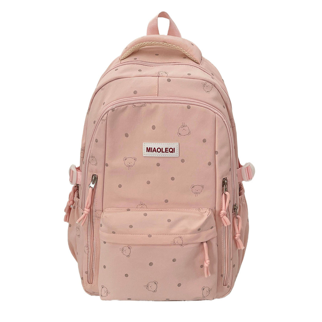 Verspielt gepunktetes Design Rucksack Karnz