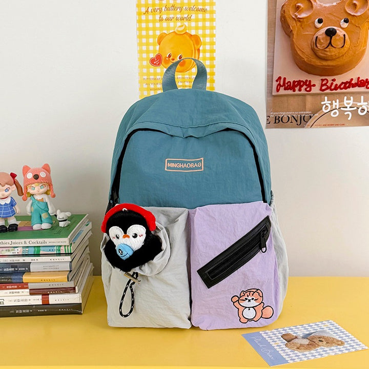 Verspielt Multi-Taschen Leger Rucksack Karnz