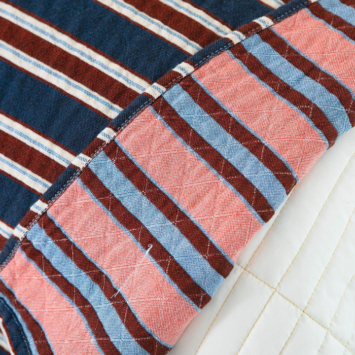 Damen Kissenbezug mit hochwertigem Streifendesign Karnz