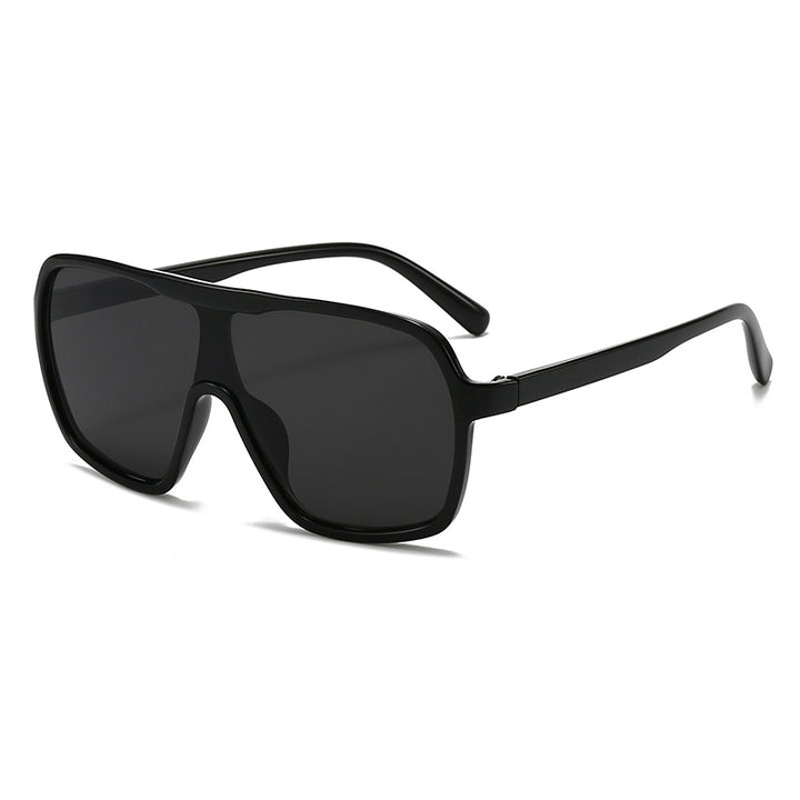 Damen oversized Fashion Sonnenbrille im Retro-Stil Karnz