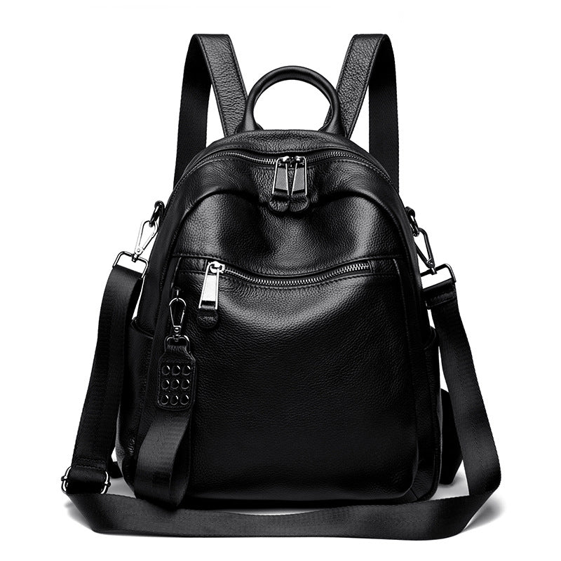 Vielseitiger Multifunktionaler Leder Rucksack Karnz