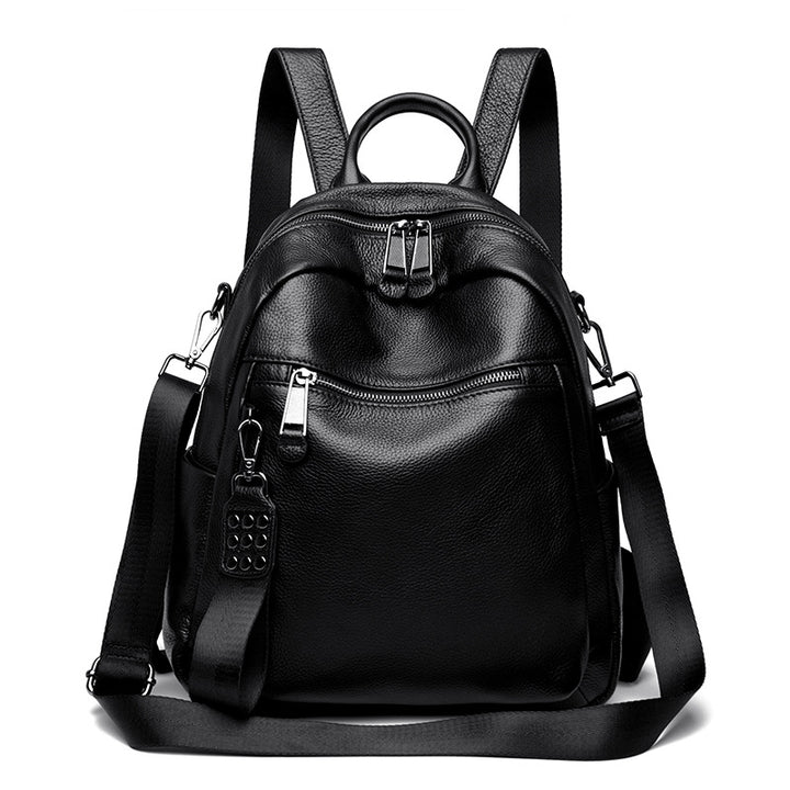 Vielseitiger Multifunktionaler Leder Rucksack Karnz