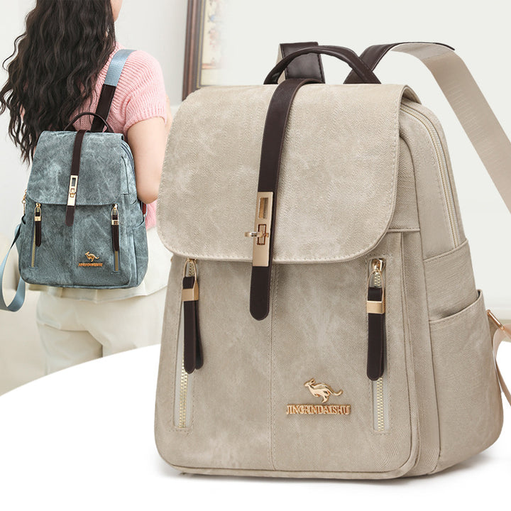 Vintage-Canvas-Reise-Rucksack Karnz