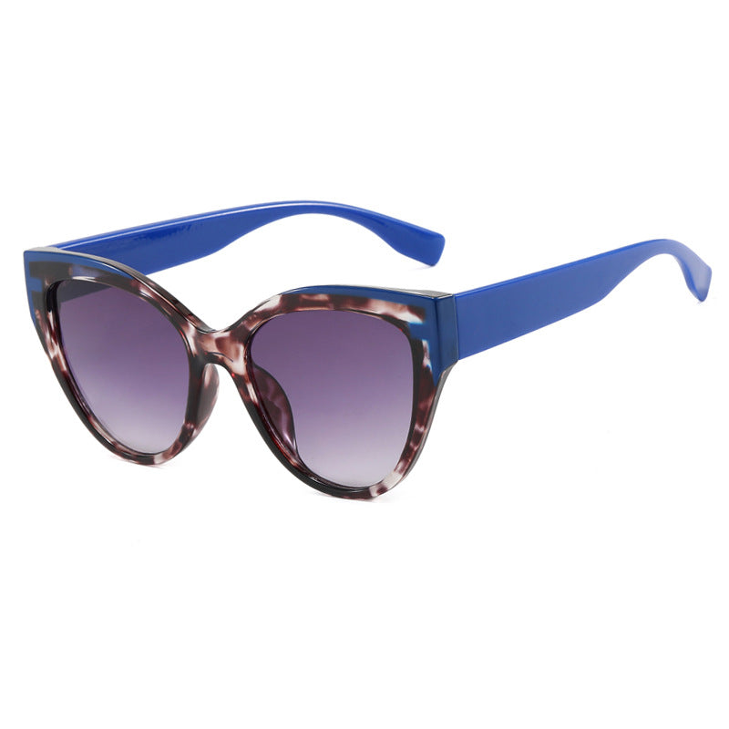 Damen Cat-Eye Sonnenbrille mit extravagantem Rahmen und UV-Schutz Karnz