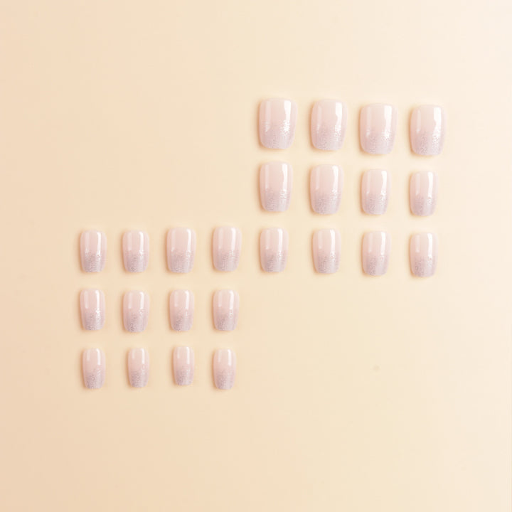 Ombre Glänzende Nagelverlängerungen Karnz