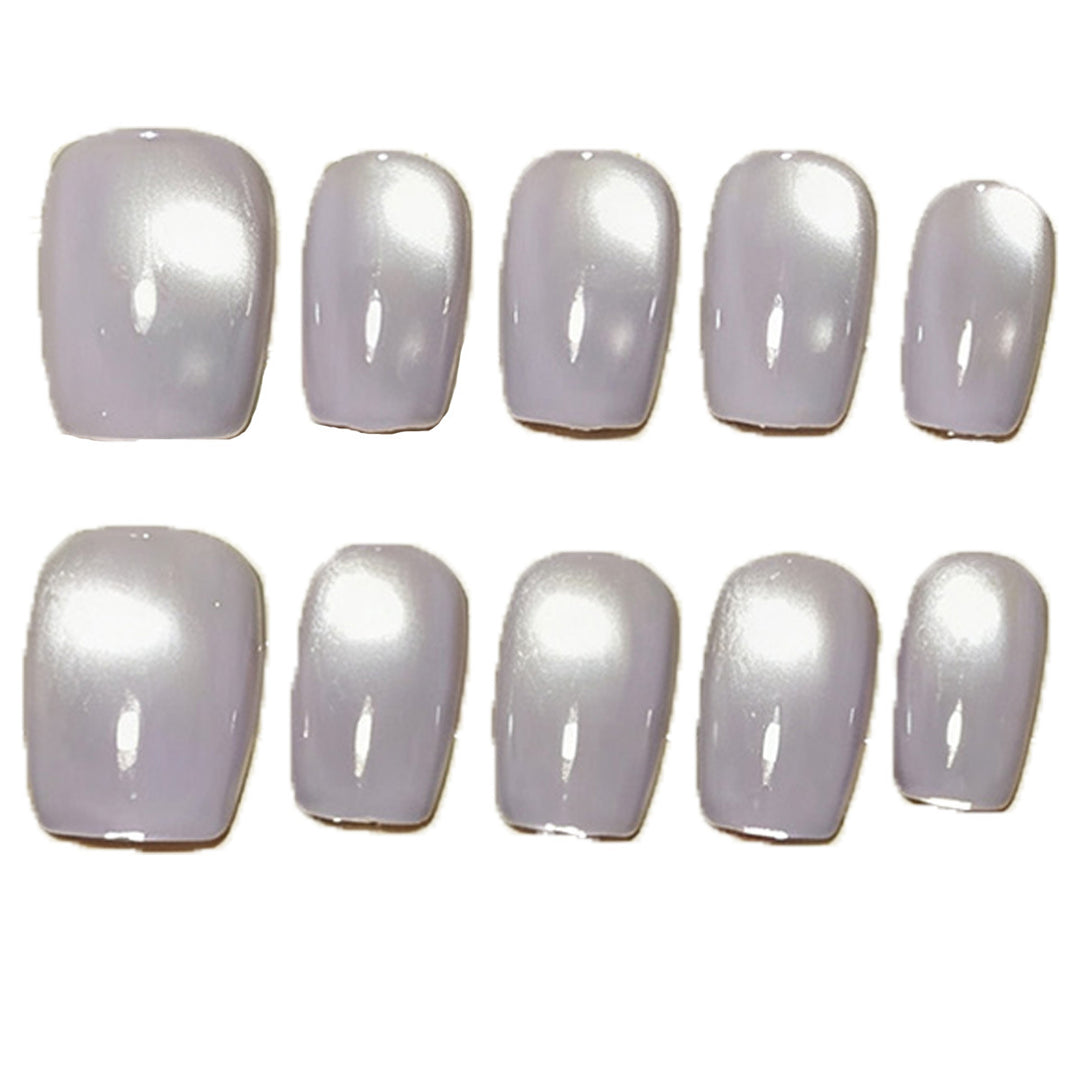 Elegantes Glänzendes Aufklebenägel-Set Karnz