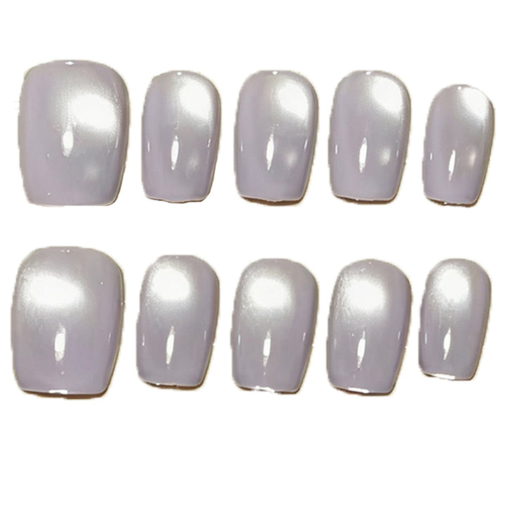 Elegantes Glänzendes Aufklebenägel-Set Karnz