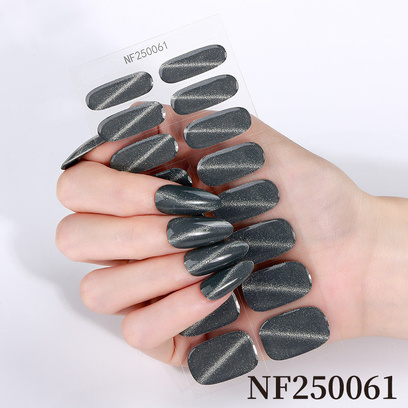 Glänzende Glossy Nail Wraps